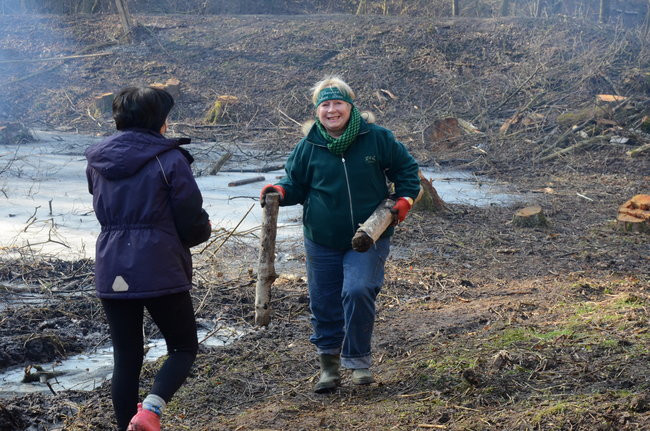 Integracja przy społecznej pracy (zdjęcia)