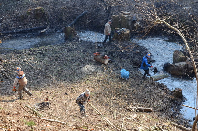 Integracja przy społecznej pracy (zdjęcia)