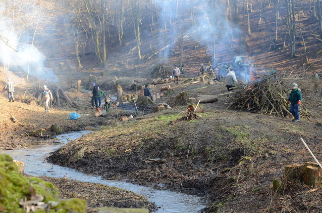 Integracja przy społecznej pracy (zdjęcia)