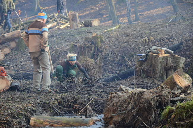 Integracja przy społecznej pracy (zdjęcia)