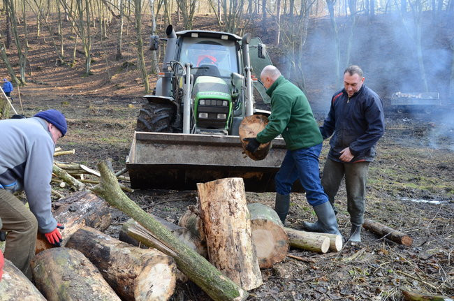 Integracja przy społecznej pracy (zdjęcia)