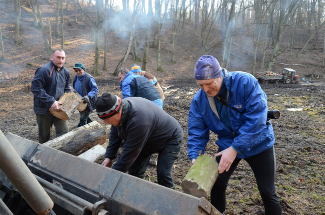 Integracja przy społecznej pracy (zdjęcia)