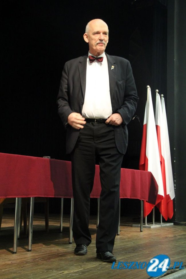 Janusz Korwin-Mikke w MOK-u (zdjęcia)