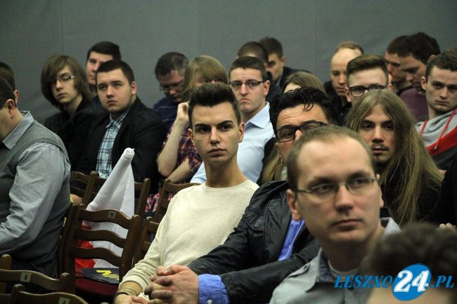 Janusz Korwin-Mikke w MOK-u (zdjęcia)