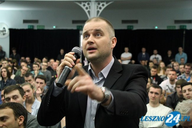 Janusz Korwin-Mikke w MOK-u (zdjęcia)