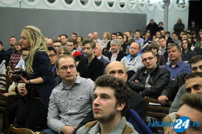 Janusz Korwin-Mikke w MOK-u (zdjęcia)