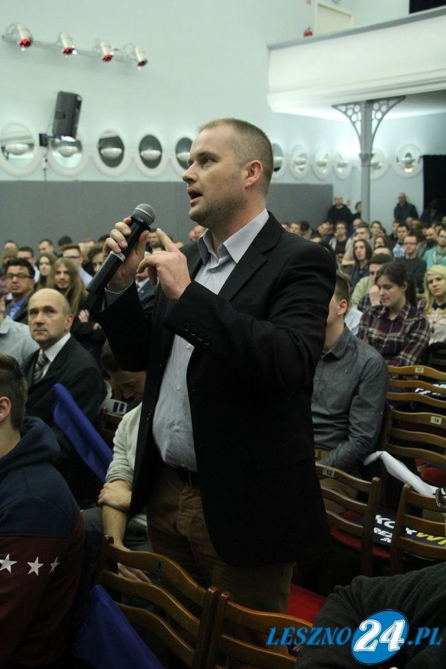 Janusz Korwin-Mikke w MOK-u (zdjęcia)