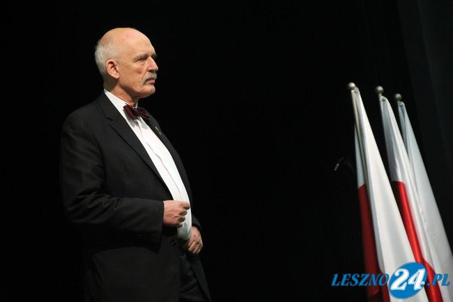 Janusz Korwin-Mikke w MOK-u (zdjęcia)