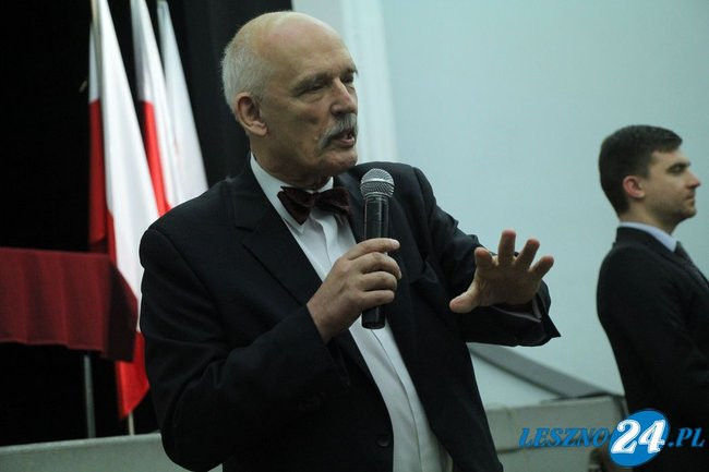 Janusz Korwin-Mikke w MOK-u (zdjęcia)