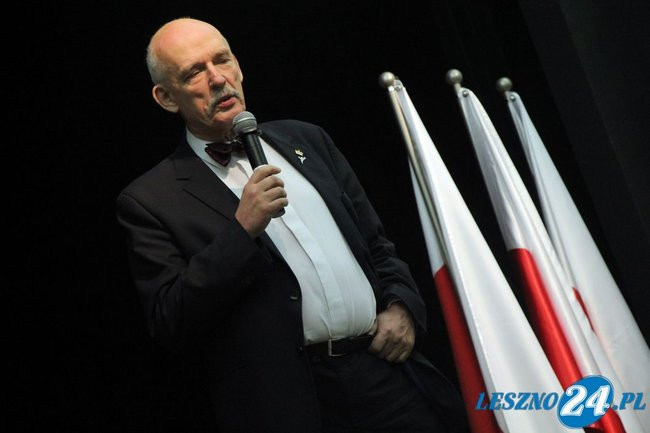 Janusz Korwin-Mikke w MOK-u (zdjęcia)