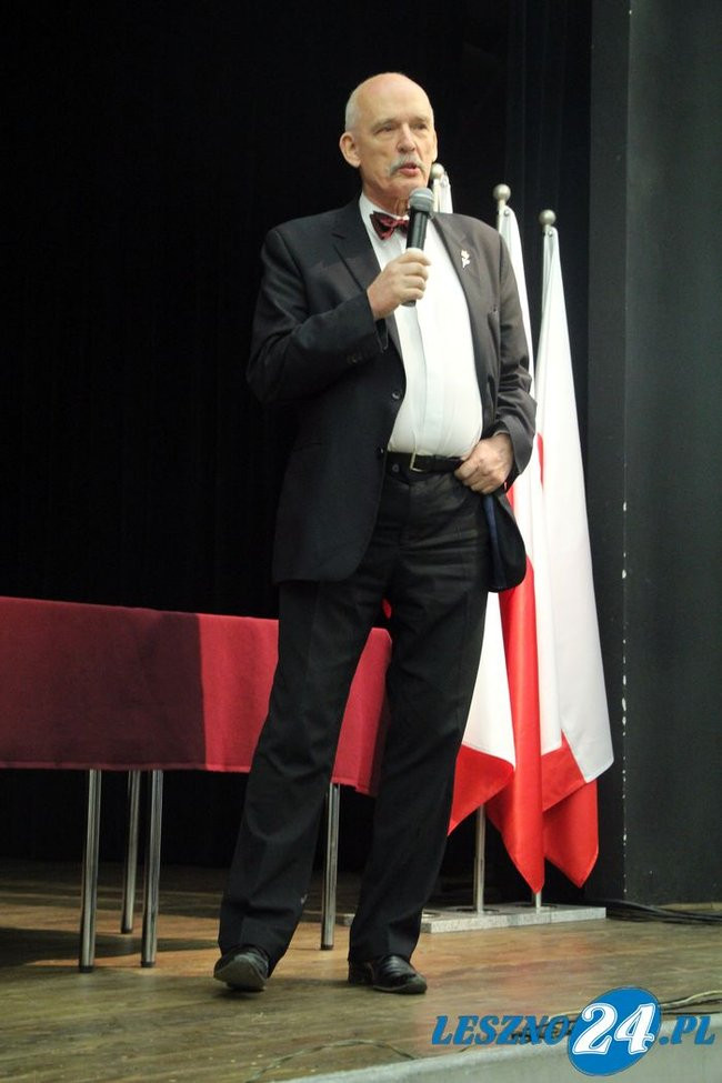 Janusz Korwin-Mikke w MOK-u (zdjęcia)