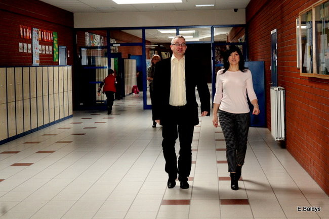 Przemek i Tobiasz gościli w SP 13 (zdjęcia)