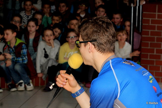 Przemek i Tobiasz gościli w SP 13 (zdjęcia)