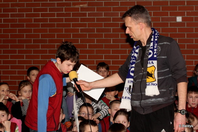 Przemek i Tobiasz gościli w SP 13 (zdjęcia)