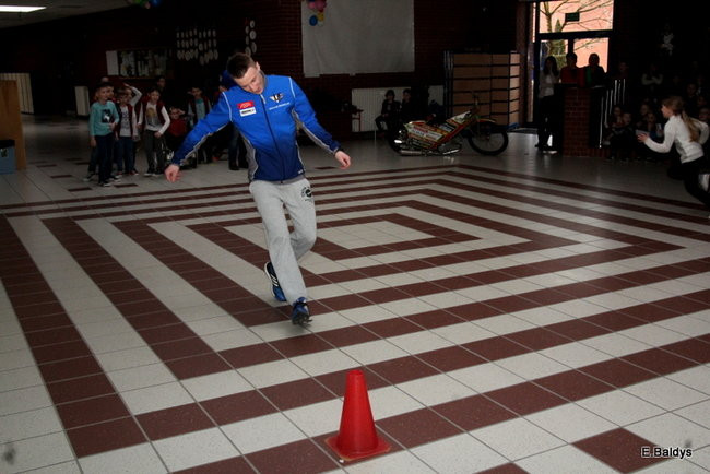 Przemek i Tobiasz gościli w SP 13 (zdjęcia)