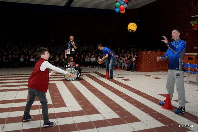 Przemek i Tobiasz gościli w SP 13 (zdjęcia)