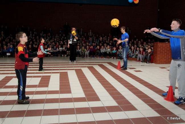 Przemek i Tobiasz gościli w SP 13 (zdjęcia)