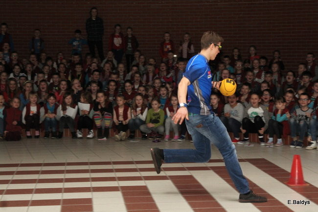 Przemek i Tobiasz gościli w SP 13 (zdjęcia)