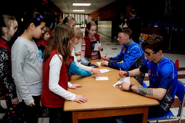 Przemek i Tobiasz gościli w SP 13 (zdjęcia)