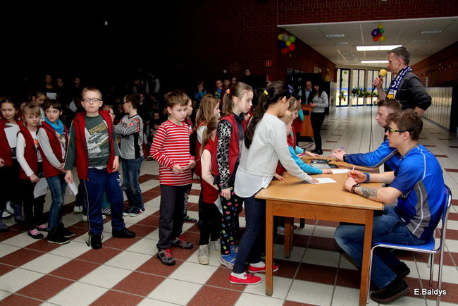 Przemek i Tobiasz gościli w SP 13 (zdjęcia)