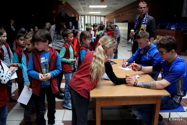 Przemek i Tobiasz gościli w SP 13 (zdjęcia)