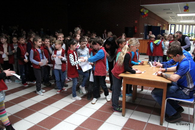 Przemek i Tobiasz gościli w SP 13 (zdjęcia)