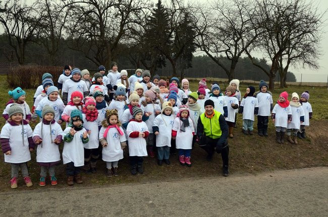 Tumko biega z uczniami i przedszkolakami (zdjęcia)