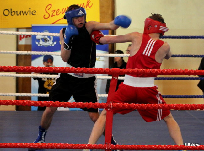 Boksowali na Ćwiczni