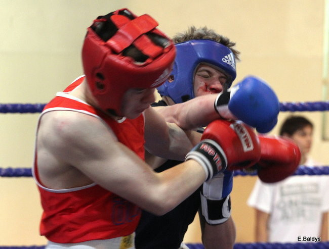 Boksowali na Ćwiczni