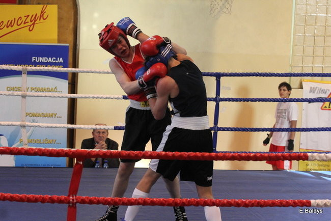 Boksowali na Ćwiczni