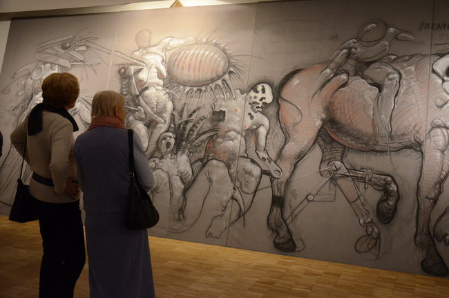 Starowieyski w dwóch galeriach (zdjęcia)