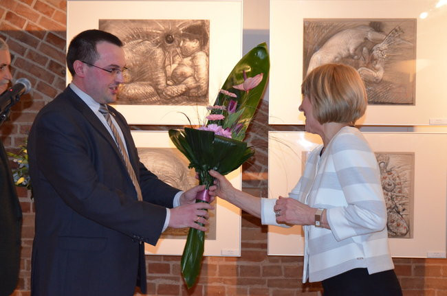 Starowieyski w dwóch galeriach (zdjęcia)