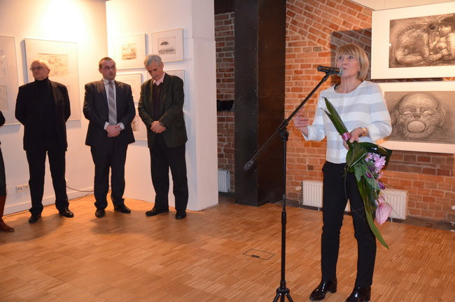 Starowieyski w dwóch galeriach (zdjęcia)