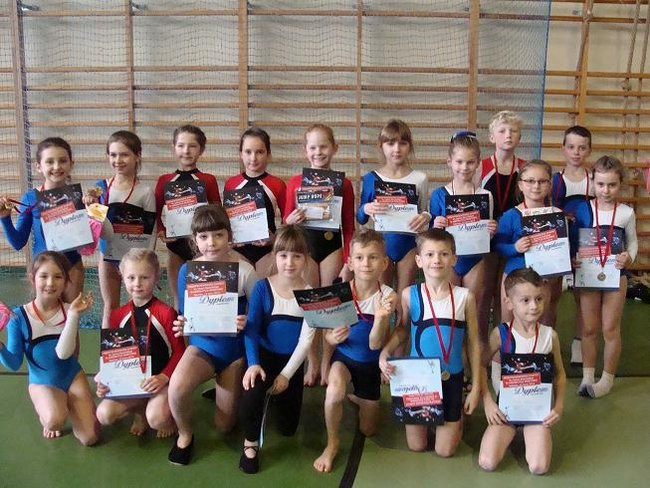 Akrobaci CRC Leszno na medal