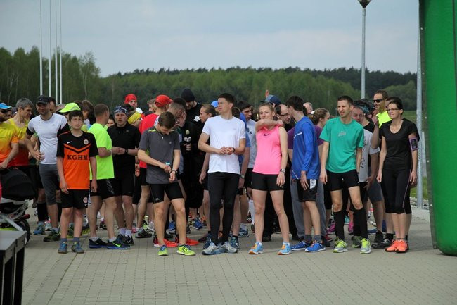 Nad zbiornikiem w Rydzynie o transplantacji (zdjęcia)