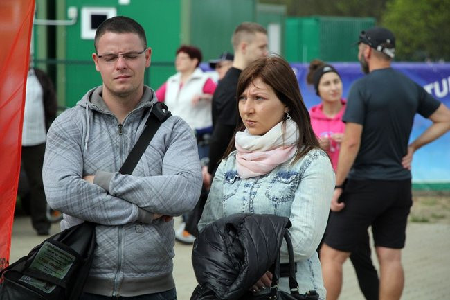 Nad zbiornikiem w Rydzynie o transplantacji (zdjęcia)