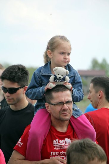 Nad zbiornikiem w Rydzynie o transplantacji (zdjęcia)
