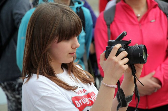 Nad zbiornikiem w Rydzynie o transplantacji (zdjęcia)