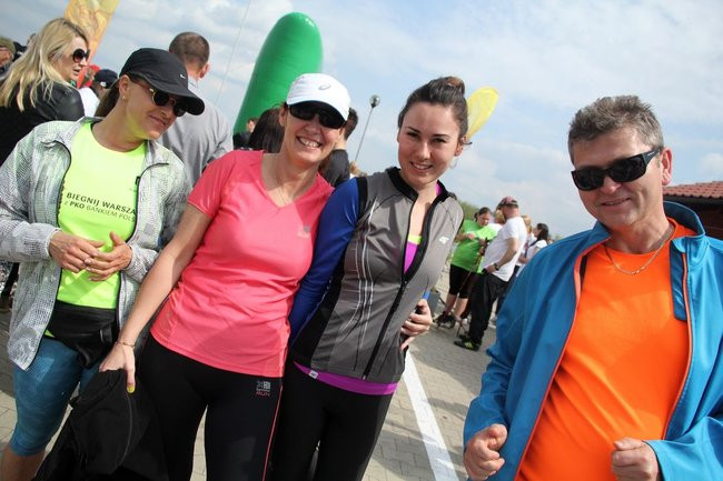 Nad zbiornikiem w Rydzynie o transplantacji (zdjęcia)