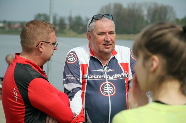 Nad zbiornikiem w Rydzynie o transplantacji (zdjęcia)