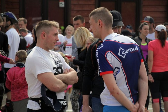 Nad zbiornikiem w Rydzynie o transplantacji (zdjęcia)