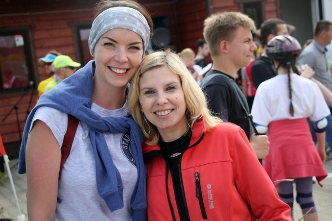 Nad zbiornikiem w Rydzynie o transplantacji (zdjęcia)