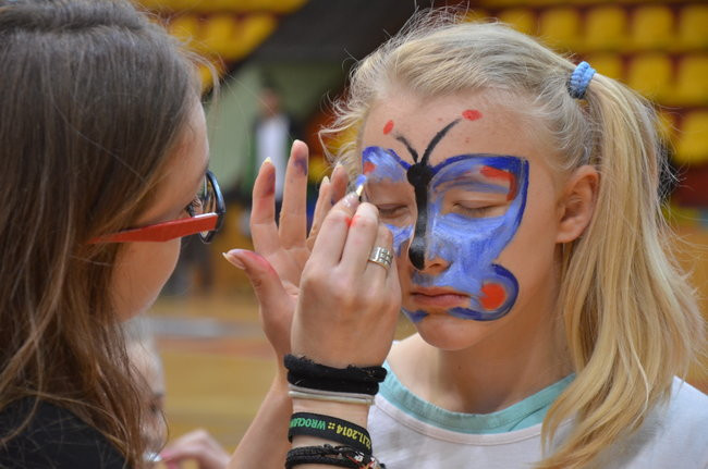 Kung fu z pandą i studentami (zdjęcia)
