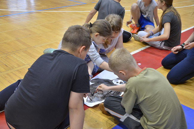 Kung fu z pandą i studentami (zdjęcia)