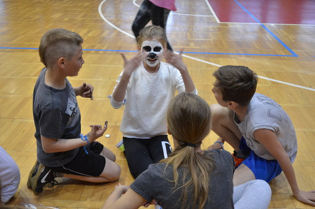 Kung fu z pandą i studentami (zdjęcia)