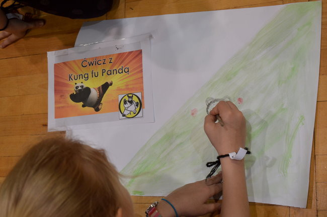 Kung fu z pandą i studentami (zdjęcia)