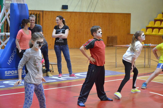 Kung fu z pandą i studentami (zdjęcia)