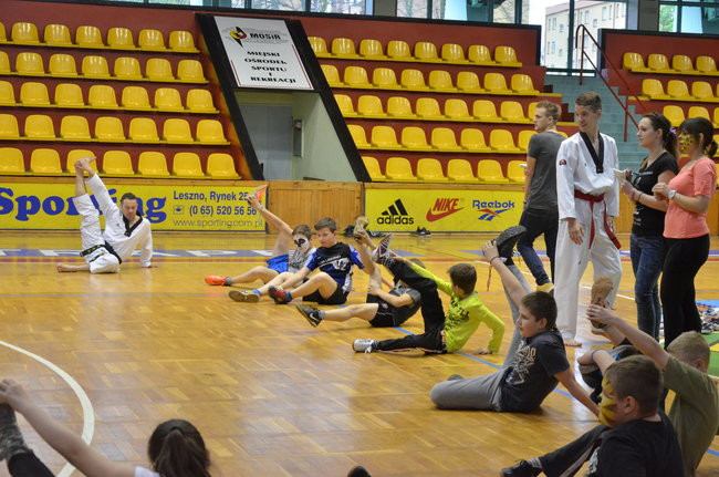 Kung fu z pandą i studentami (zdjęcia)