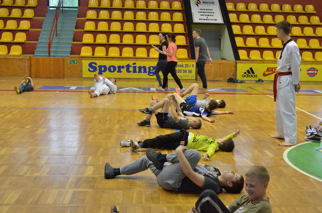 Kung fu z pandą i studentami (zdjęcia)