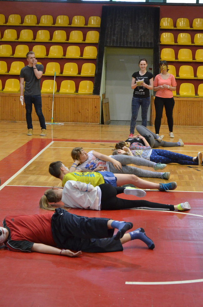 Kung fu z pandą i studentami (zdjęcia)